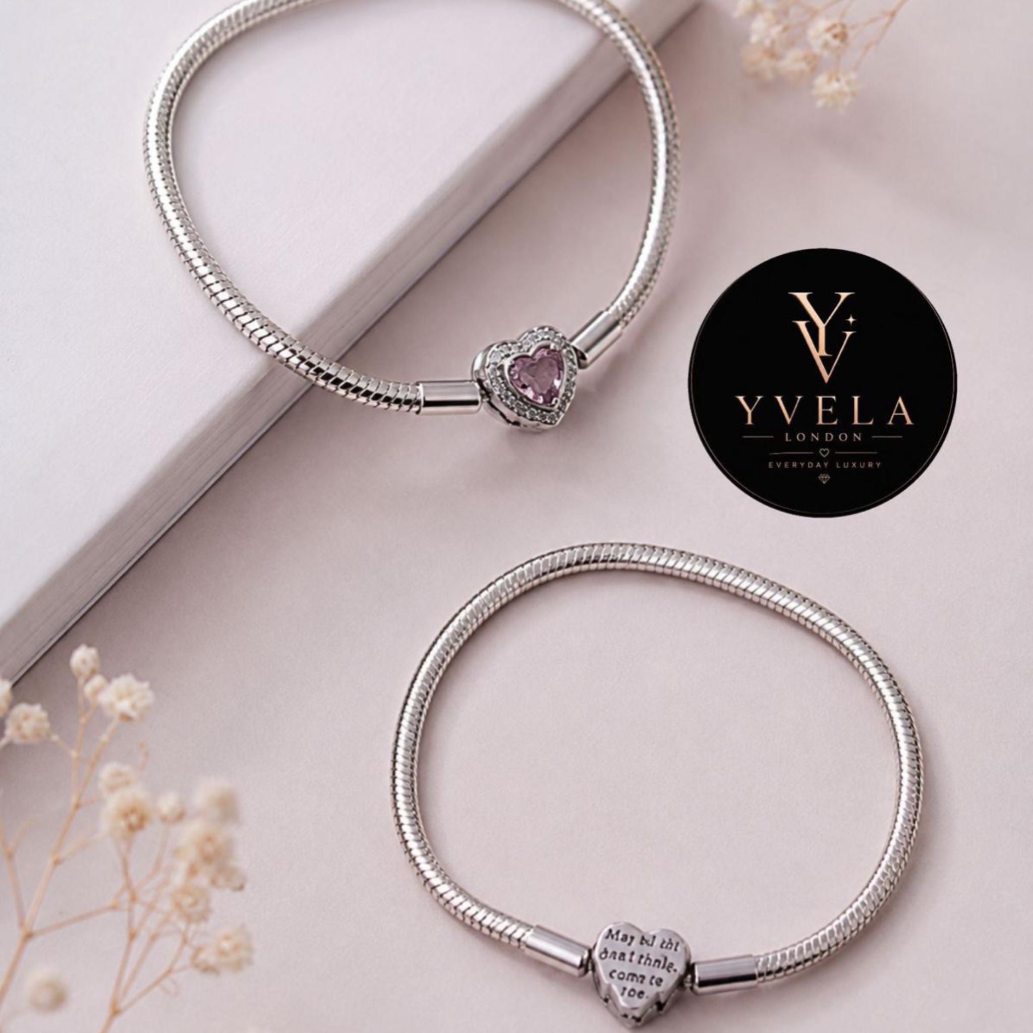 Silver Heart Bracelet ✨