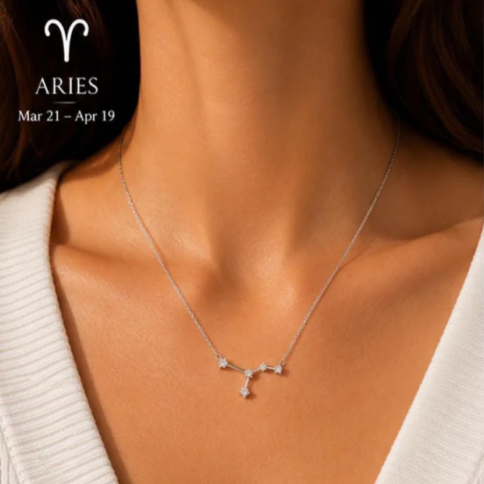 Aries Necklace ♈ – 925 Sterling Silver ✨