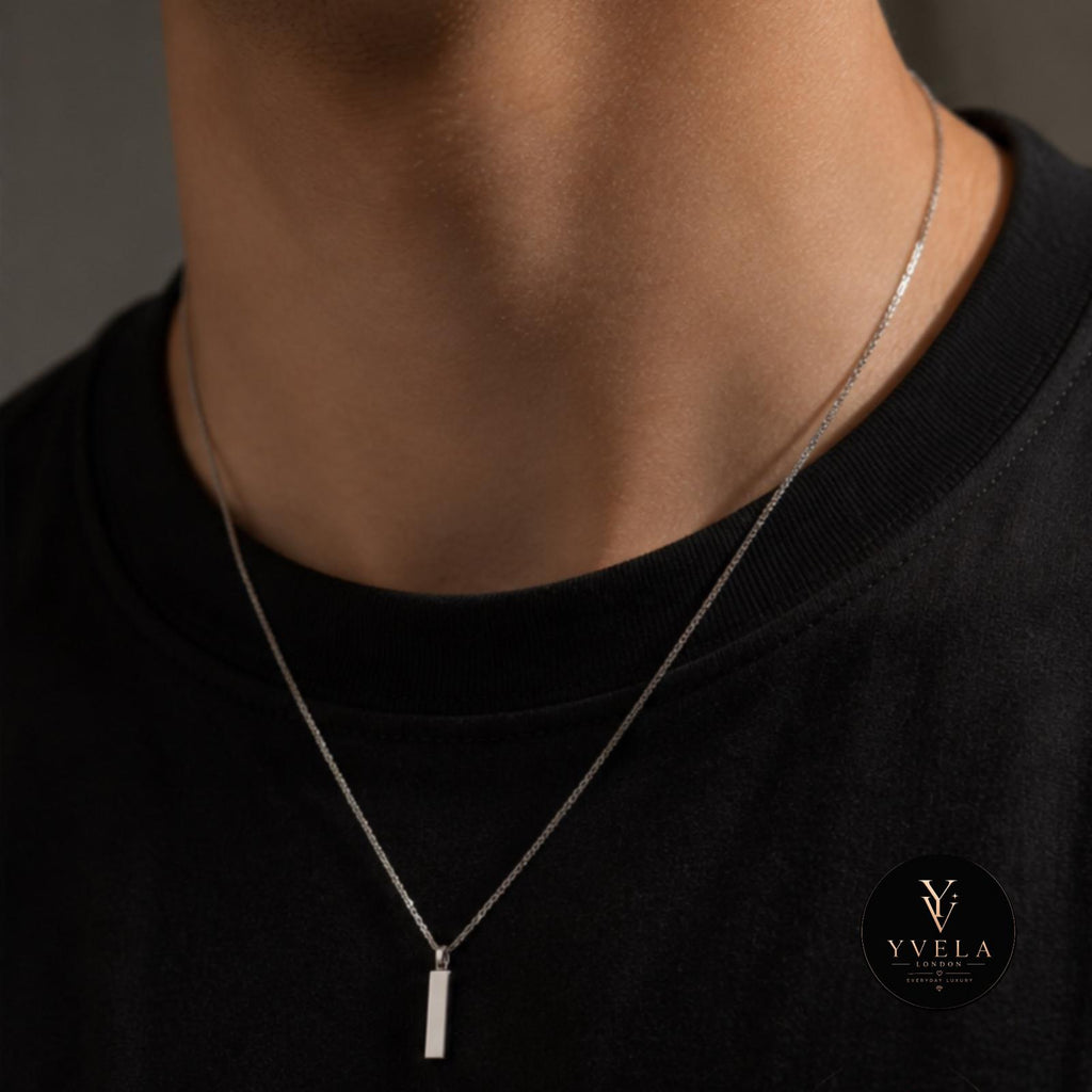 Men's Minimalist Stainless Steel Necklace ✨
