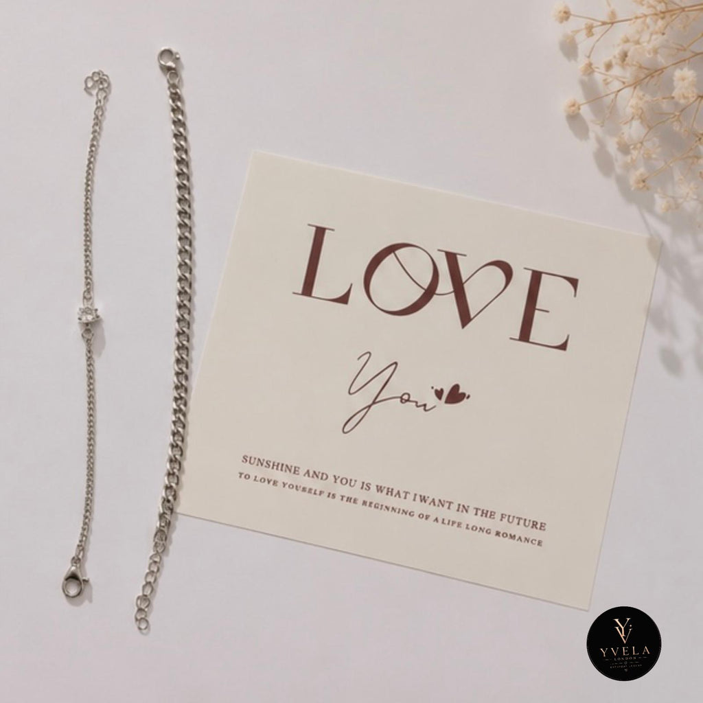Couple Bracelet Set – Stainless Steel ✨